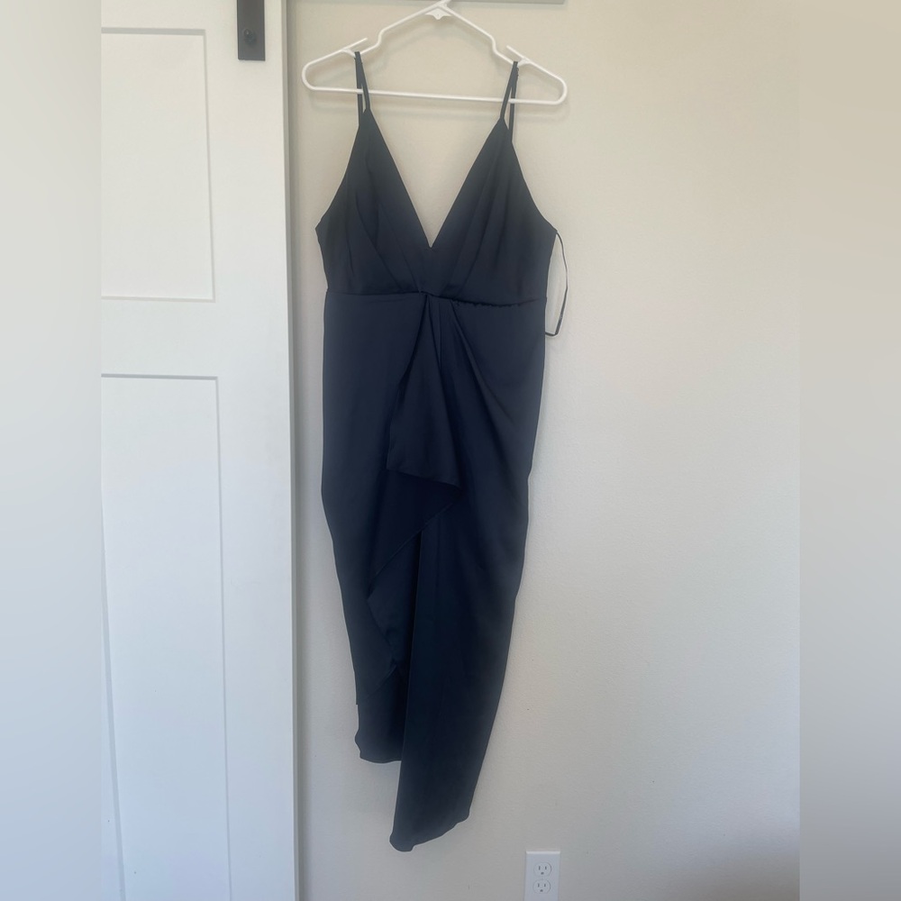 Lulu's Deep Blue Chic Dress